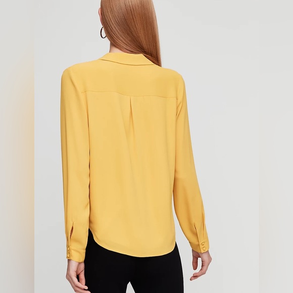 BNWT-  Babaton Brett Blouse - Acacia - Picture 2 of 6